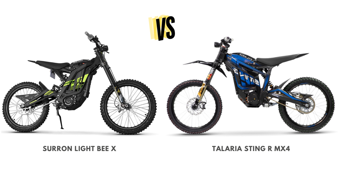 surron light bee x vs talaria sting r mx4