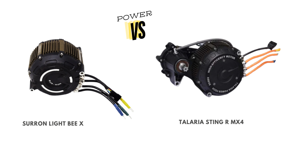 Power vs surron light bee x & talaria sting r mx4