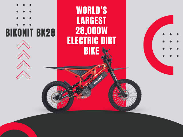 Bikonit BK28: The World's Largest 28,000W Electric Dirt Bike